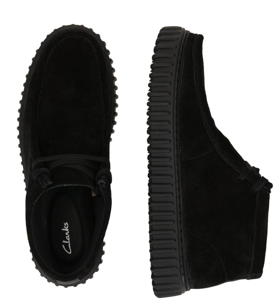 Ботинки Clarks Torhill Hi (26173664) из черной замши