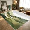 Minimalism Abstract Green Carpet for Living Room Lounge Large Area Rug Soft Anti-slip Washable Bedroom Dining Table Floor Mat