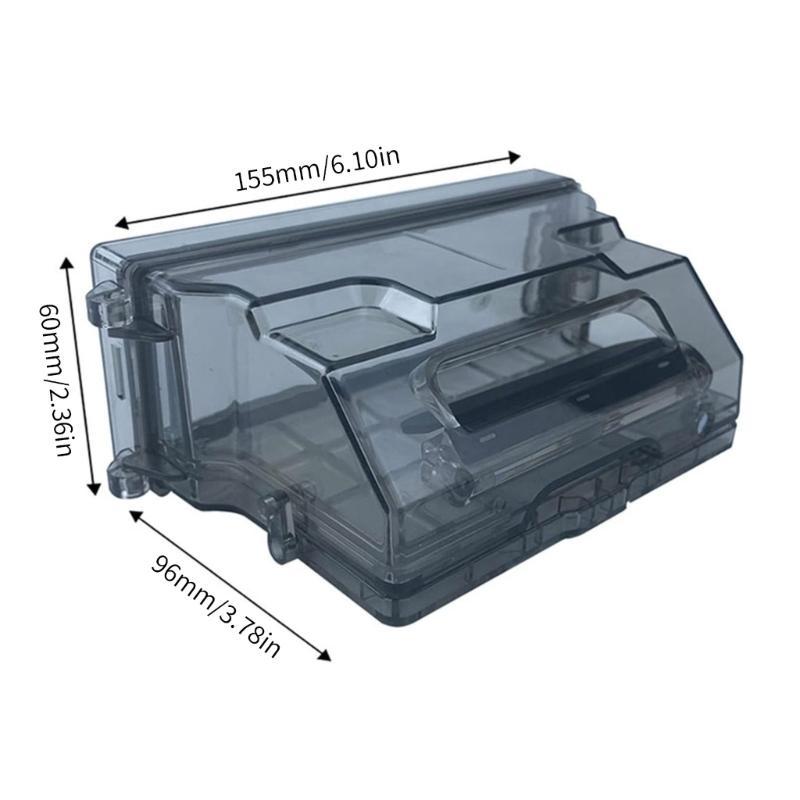 Replacement Dust Box Particle For J1 Robot Vacuum Cleaner Sweeper Replaceable Part Trash Dust Box Maintenance
