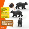 Schleich Wildlife American Black Bear Figure 14869 Realistic Design Educational Toy