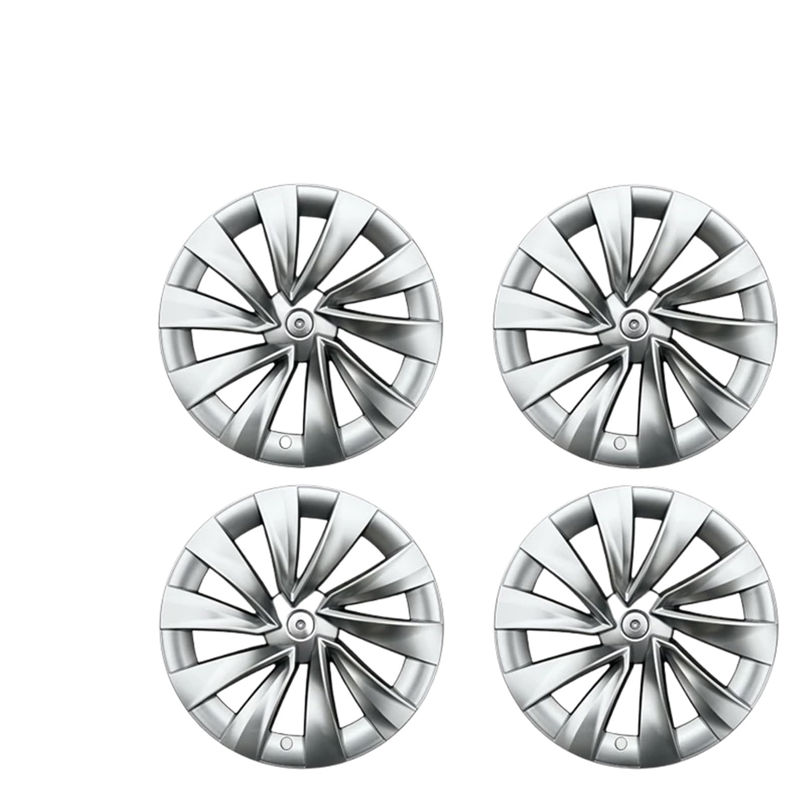 

4 шт. Колпаки ступиц 20 Tesla Model Y Juniper 2025 Замена колпака колеса Автомобильные колпаки ступиц Аксессуары для полного обода (откалываться) One size