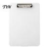 Portable File Folder Plastic Storage Clipboard, Letter Size Slimcase with Pen Holder, 200 Ergonomic Handle Clip Board Sheet Capacity, Durable Document