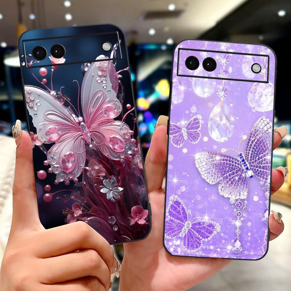 Luxury Painted Cover For Google Pixel 6A Case Soft Silicone Phone Case For Google Pixel 6A Google6A 2022 Back Cover 6.1"