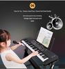 Beginner 61-Key Electronic Keyboard Piano for Home Use and Students