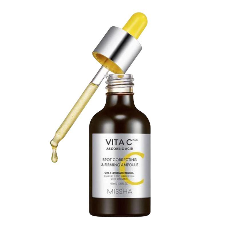

MISSHA Vita C Plus Ампула с аскорбиновой кислотой для точечной коррекции и упругости