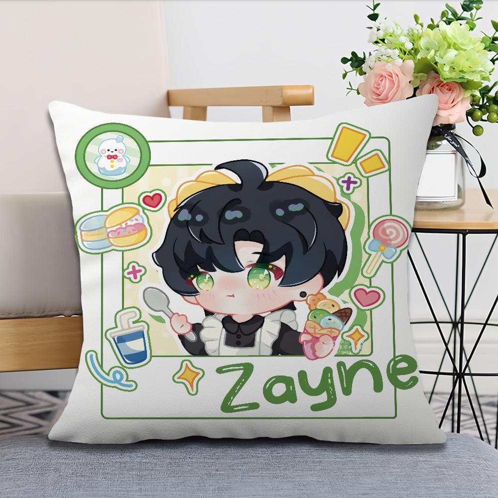 Love and Deepspace Sylus Caleb cartoonsoft Comfortable Pillow Case for Sofa Living Room Home office Decor Protective Covers