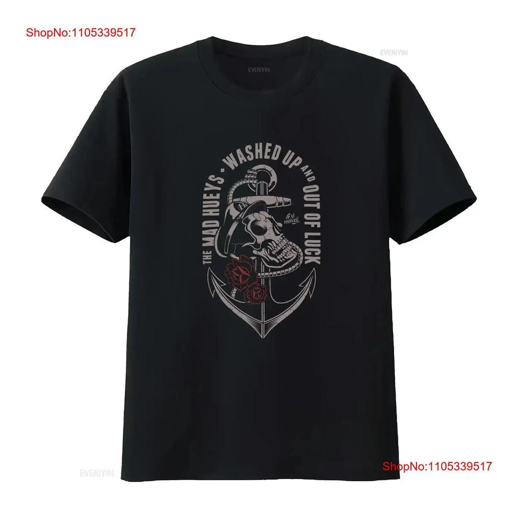 THE MAD HUEYS BEACH FISH FISHING SURF SURFING SURFER TEE T SHIRT Mens S Black vintage Washed de