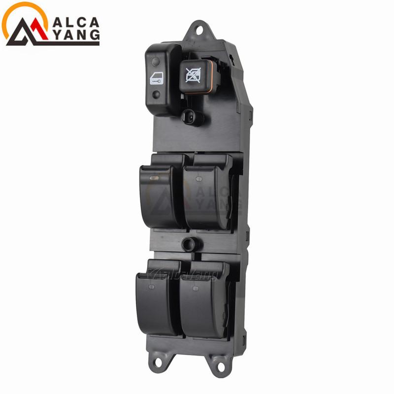 Malcayang 84820-05100 New Power Window Switch For Toyota Avensis 8482005100 84802-05210 Driver Side Window Control Switch