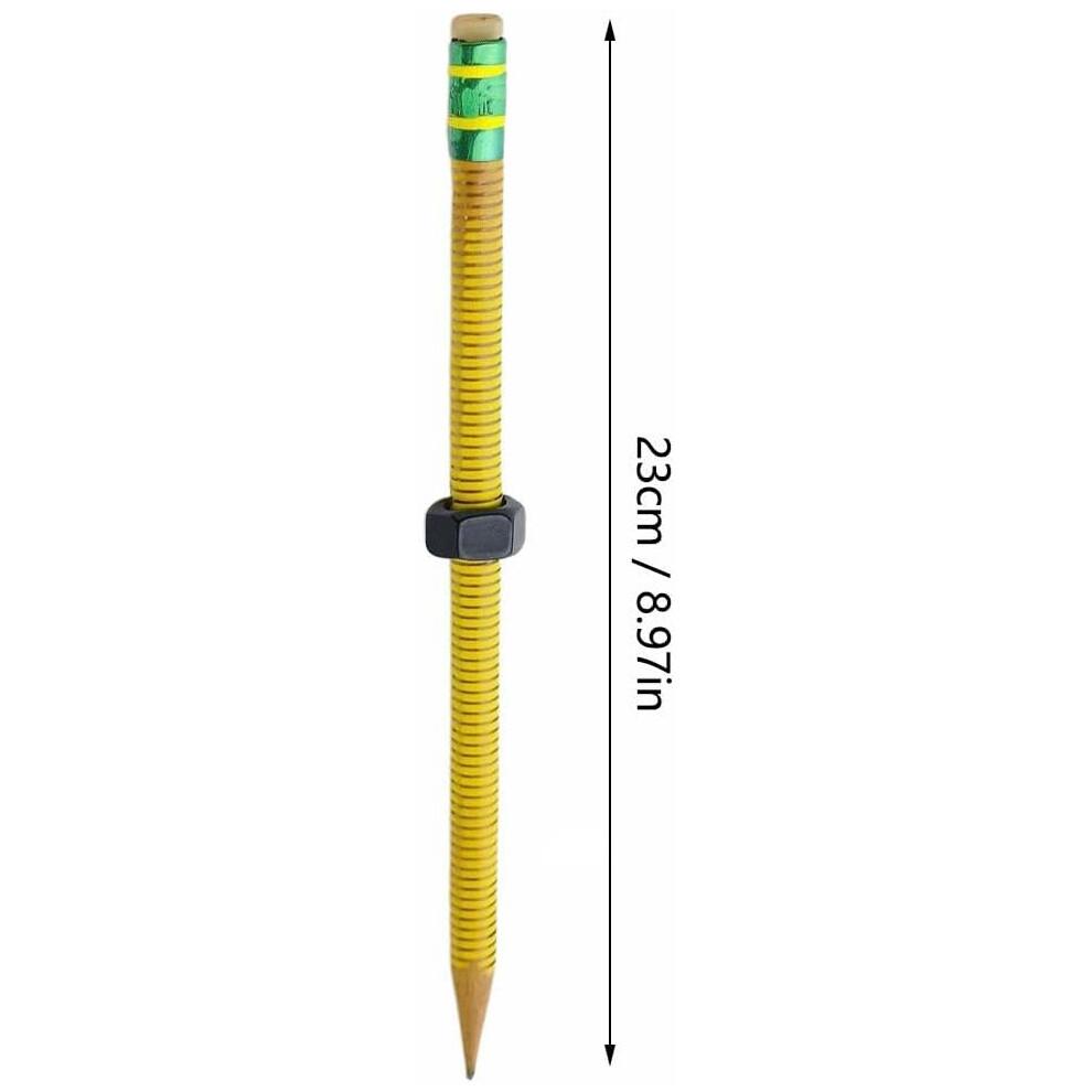 Threaded Fidget Pencils for ADHD Focus, Sensory Anxiety Relief for School Office Home