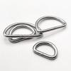 Metal D-Ring Buckle for Bags and Suitcases: Semi-Circular Iron Hardware for Clothing Accessories