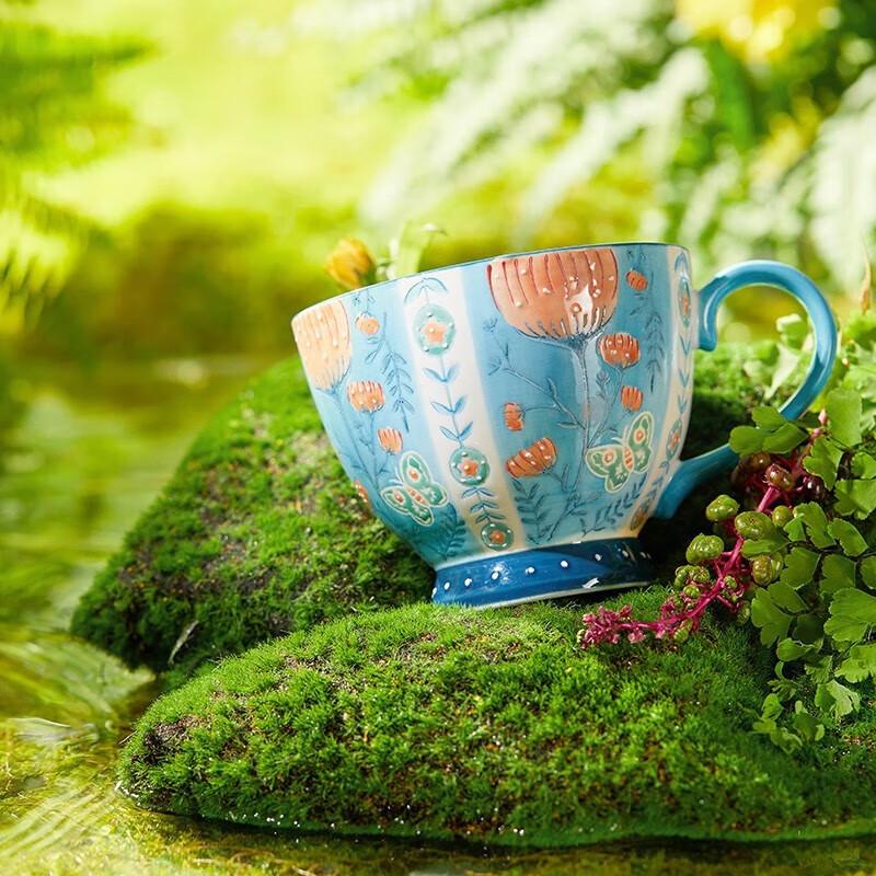 JOYYE Håndmalt Keramisk Krus Gavesett