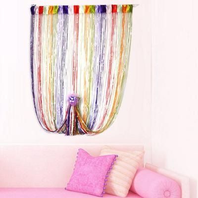 Door Curtain Coloful Blackout Decorative Bright Color Drapping Curtain for Window