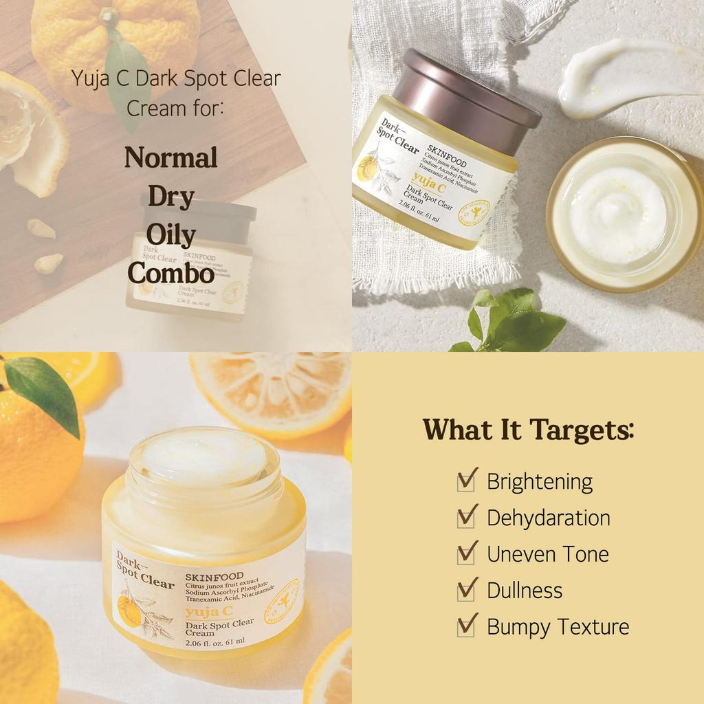 Skinfood Yuja Seed Blemish Clearing Cream, 61 ml