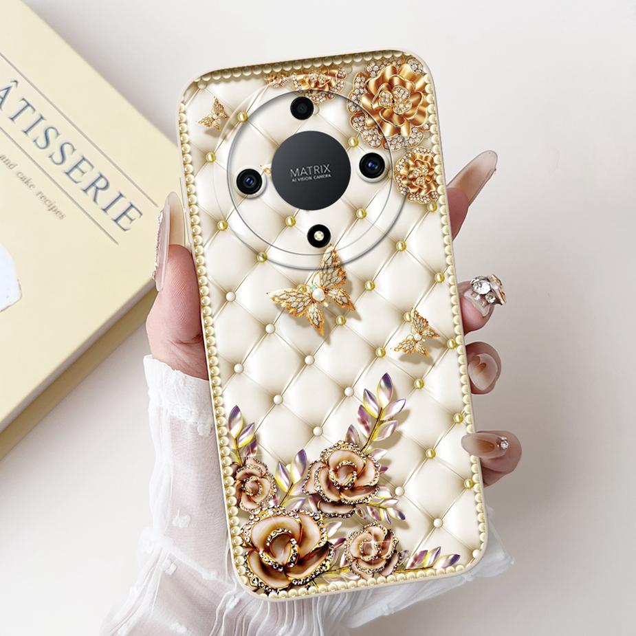Für Honor Magic 5 Lite Hülle Honor X9A RMO-NX1 Niedliche Cartoon Bemalte Abdeckung Weiche TPU Handyhülle Für Honor Magic5 Lite HonorX9a Taschen
