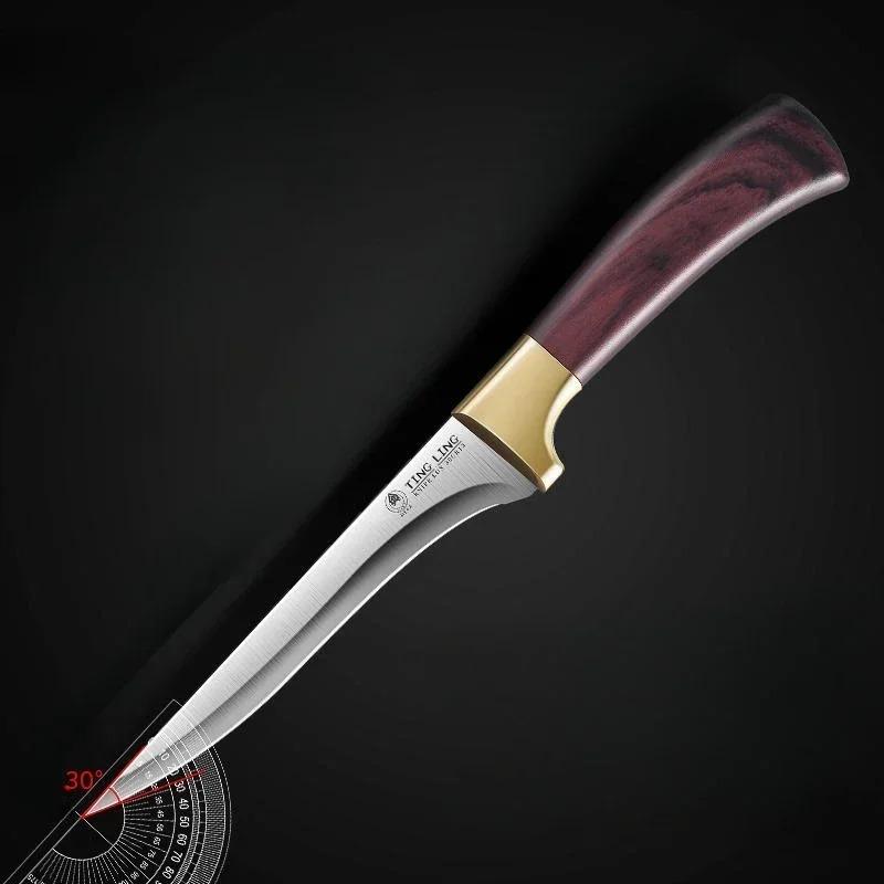 

PLYS High Hardness Cutting Knife, Special Knife for Boning, Kitchen Fruit Knife Peeling Knife