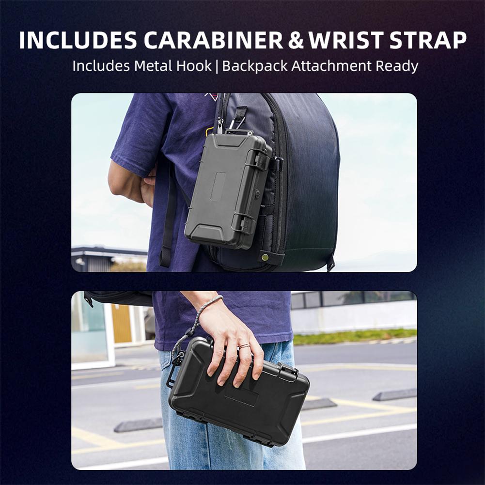 Durable Camera Storage Case Compatible with Insta360 X5 Hard Shell Storage Bag with Cushioning Suitcase for Travel Accessroy