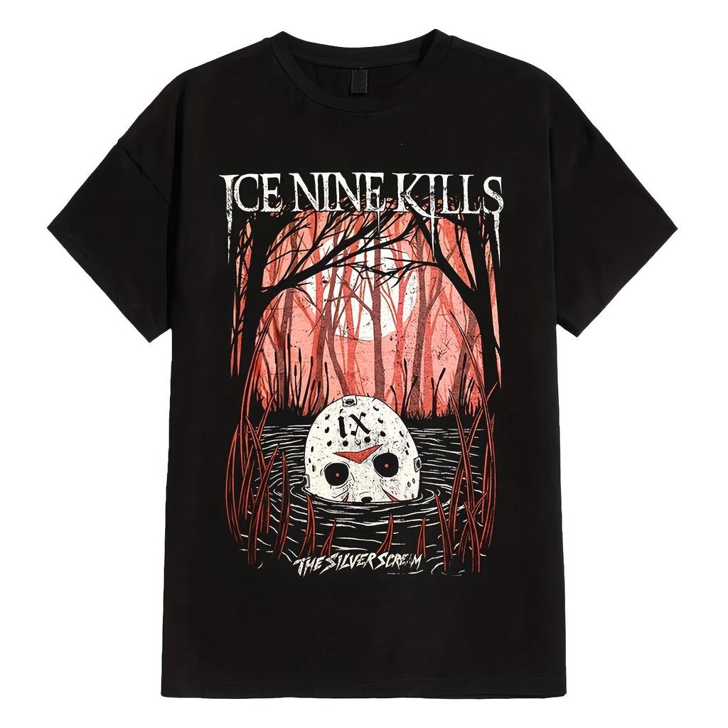 Ice Nine Kills Floating TShirt Casual Crew Neck Summer New Unisexs Womens Retro Fashion Short Sleeve Top