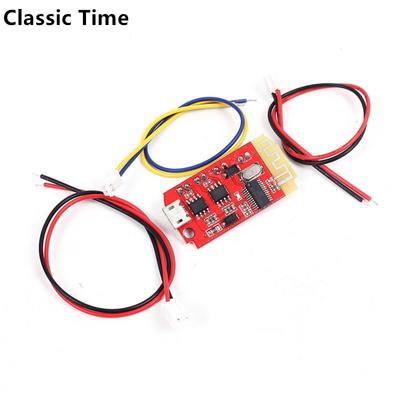 CT14 Micro 4.2 Stereo Bluetooth Power Amplifier Board Module 5VF 5W+5W Charging Port for Refitting Idle Sound Box