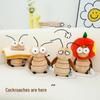 Adorable Cockroach Plush Toy - Cute Dorky Bread Design, Perfect Birthday Gift
