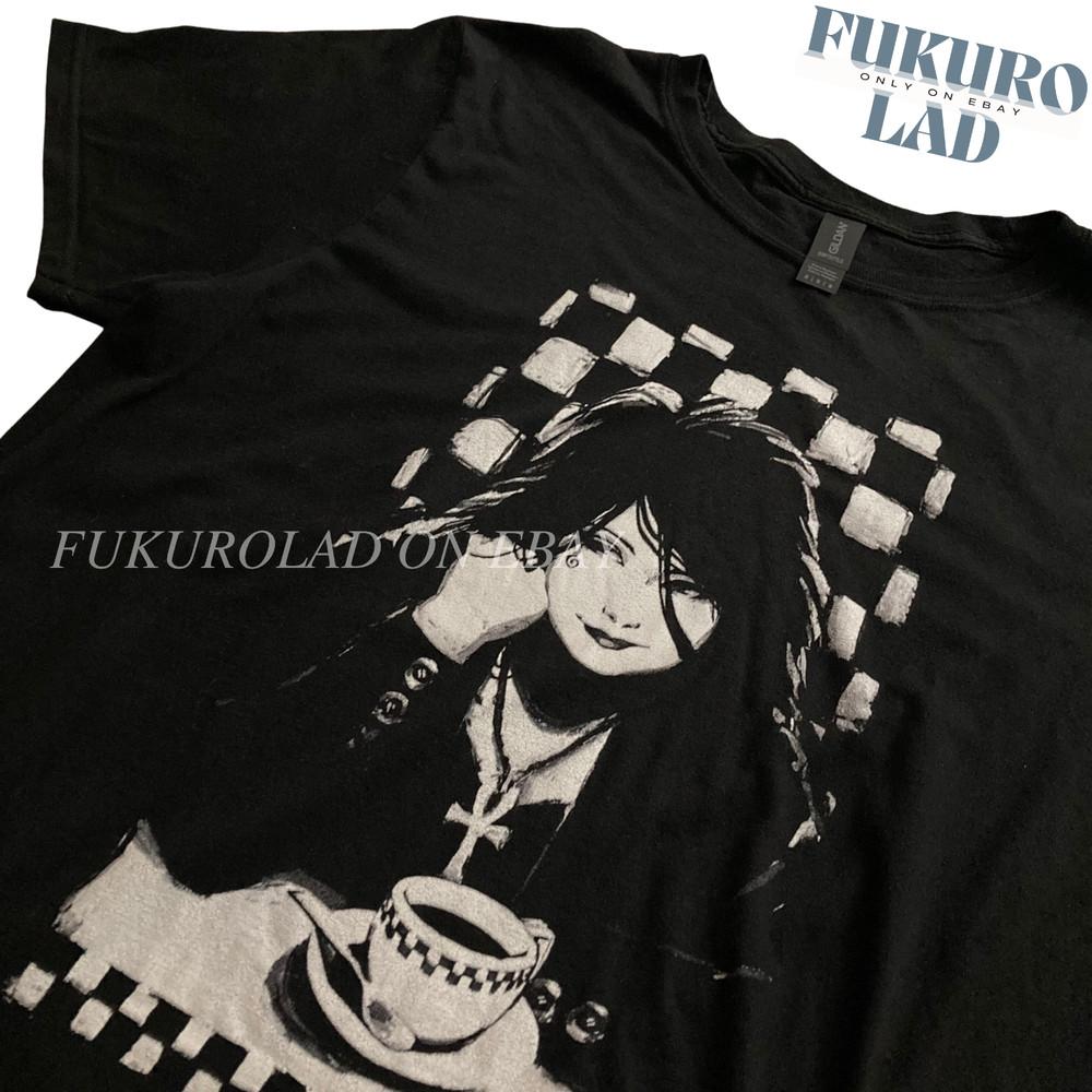 

THE SANDMAN - Death and Coffee UNISEX t shirt - high quality print GILDAN L