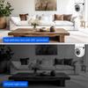 360 Degree Light Bulb Security Camera Full Color Night Vision Automatic Human Tracking Wireless WiFi Camera 5GHz WiFi