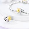 Copper Cat Claw Paw Heart Shape Charms Fit Original Bracelet For Women Jewelry Making