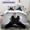 Love and Deepspace Sylus Pattern Bedding,Quilt Set Quilt Cover Pillowcase Home Birthday Gift (1 * Duvet Cover + 2 * Pillowcase, Without Core)