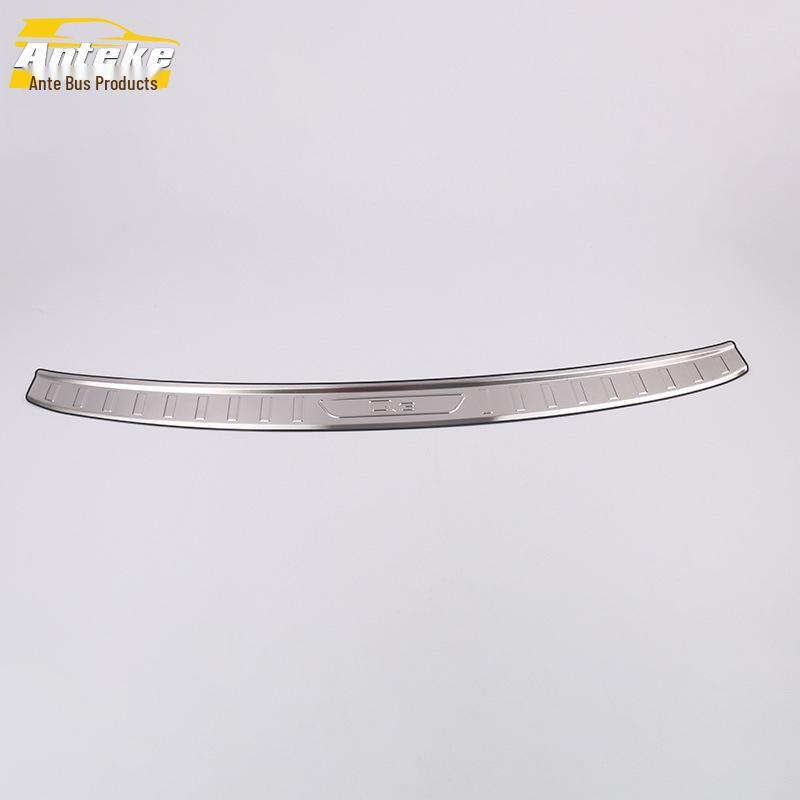 19 Q3 Rear Guard Decorative Sequin Trunk Protection Plate - Car Exterior Anti-Scratch Strip
