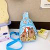 Shoulder Capybara Printed Crossbody Chest Bag Children Cartoon Outdoor Leisure