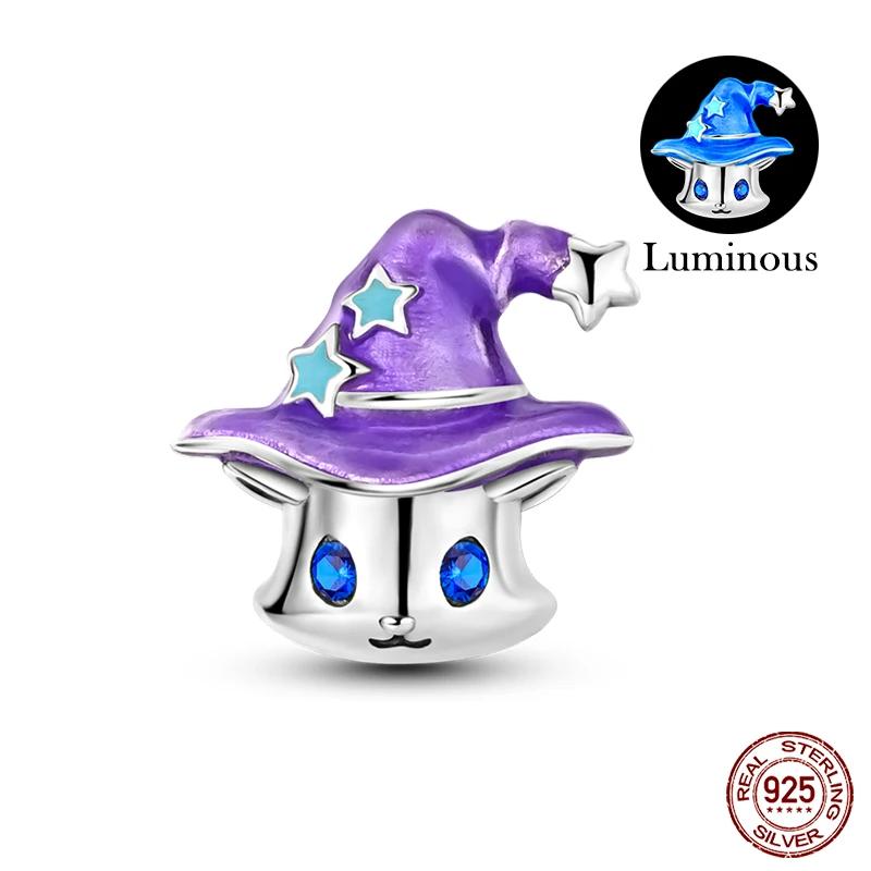 100% Copper Colorful Rubik'S Cube Butterfly Cat Peacock Daisy Charm Beads Fit Original Bracelet Diy Jewelry