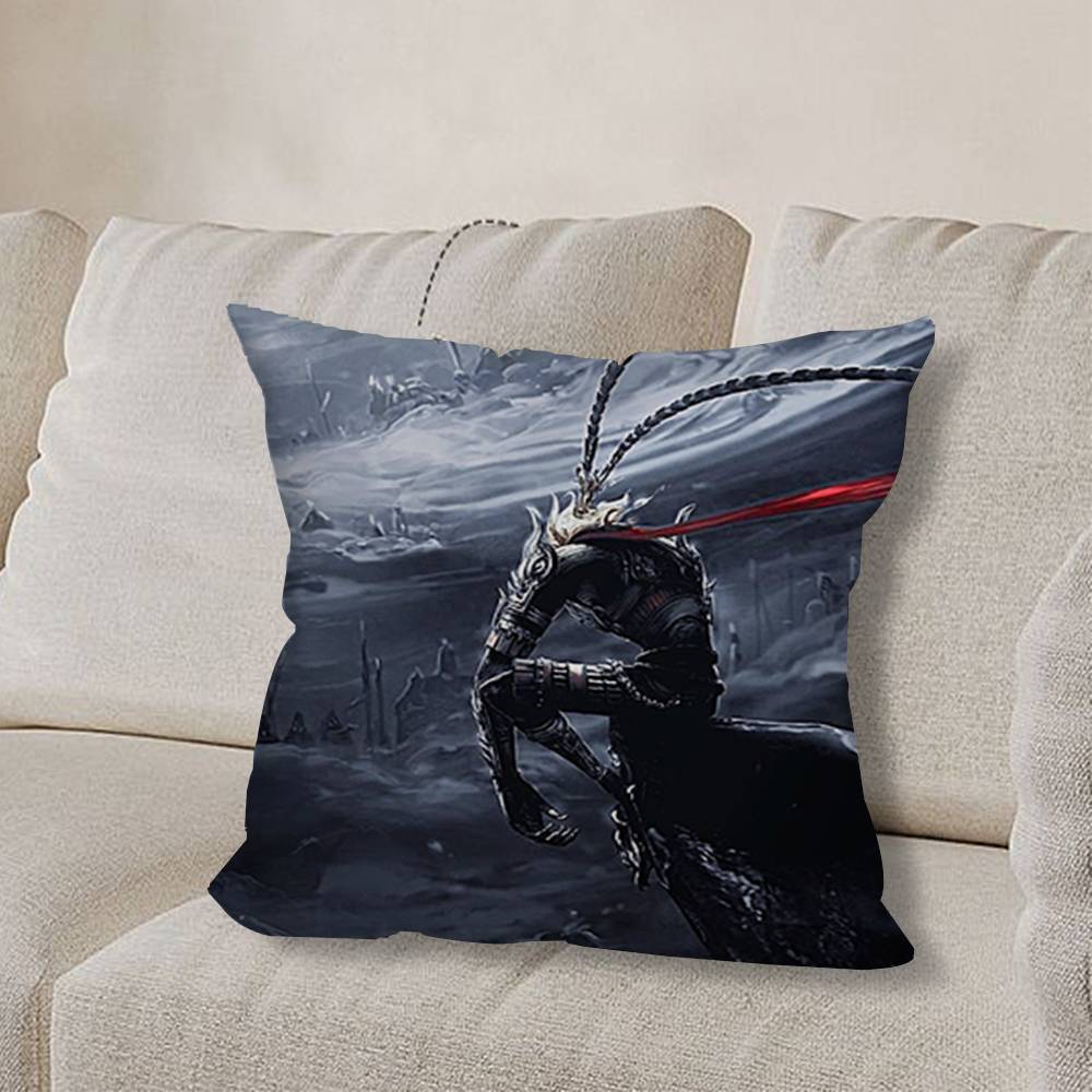 

Wu-Kong Blacks M-Myths Game pillow cover living room sofa cushion cover bedroom room bed pillow cover home decoration 30cmx30cm