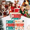 Christmas Sticker 300 Pieces Christmas Roll Decals Decoration Festive Decal Labels For Party Gathering Family Office Shipping