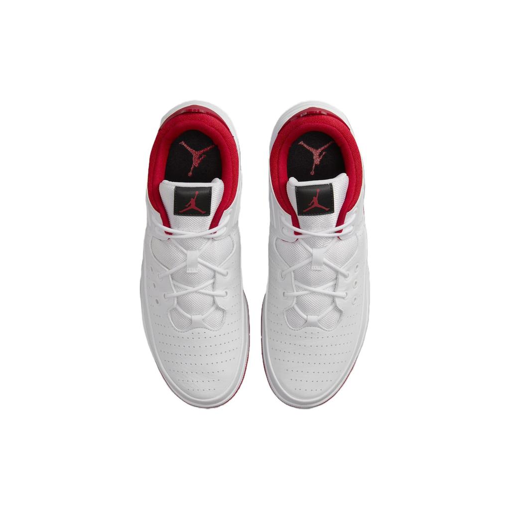 Jordan Max Aura 5 White Gym Red DZ4353-106