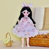 1/6 SD 30cm Bjd Doll with Clothes Attractive Eyes Princess Makeup Ball Joint Doll Children