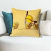 Funny Food Art Anime Celebrity Merchandise AllMatch Printed Pillow Case Sofa Car Office Room Decoration Protector