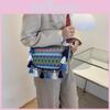 Retro European Canvas Water Bucket Bag With Tassel Details For Daily Wear