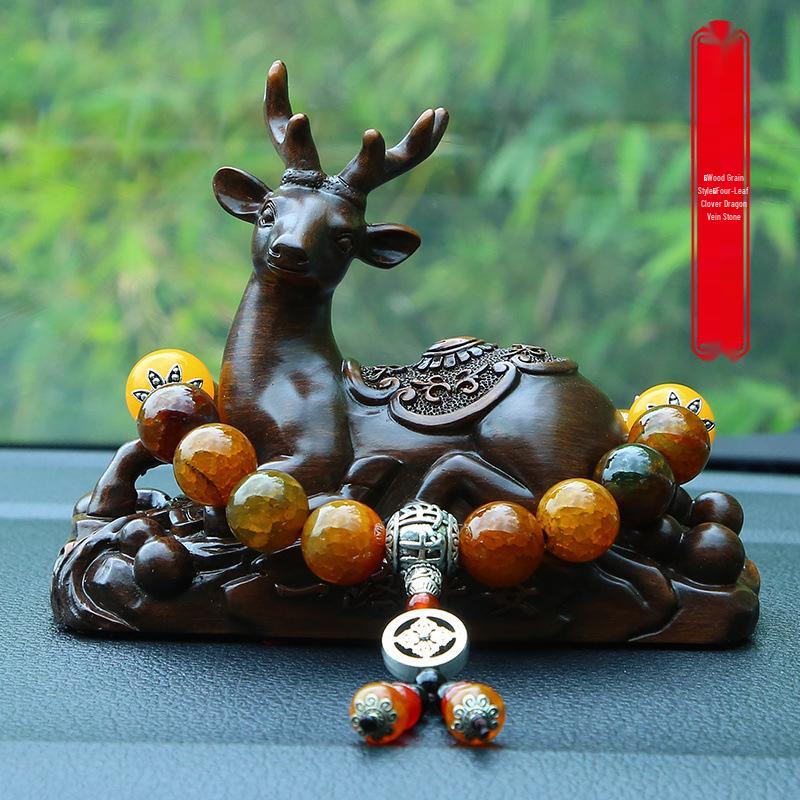 High-End Deer Car Ornament: Unisex Perfume for Center Console Decoration