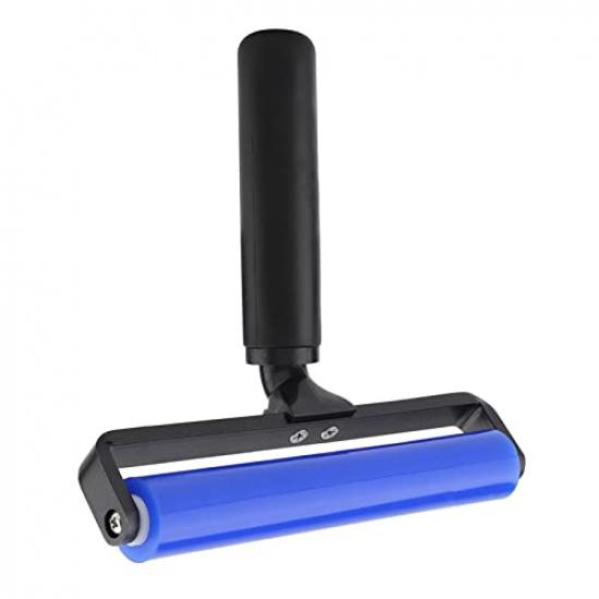 Silicone Roller for Dirt,Silicone Manual Roller Anti Static Cleaner Tool Dust RemovalScreen Film Manual Static Remove Tiny Particles for Household
