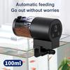 Automatic Fish Feeder With Timer IP66 Waterproof Auto Fish Tank Feeder 100ml Capacity Food Dispenser For Fish/Turtle