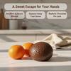 Round Blocks Filled Chocolate Pie Squishy Shapeable Sensory Fidget Ball  Children Gifts