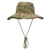Men's Camouflage Fisherman Hat Women's Big Brim Trend Jungle UV Protection Outdoor Fishing Hunting Travel Hiking New Bucket Hat