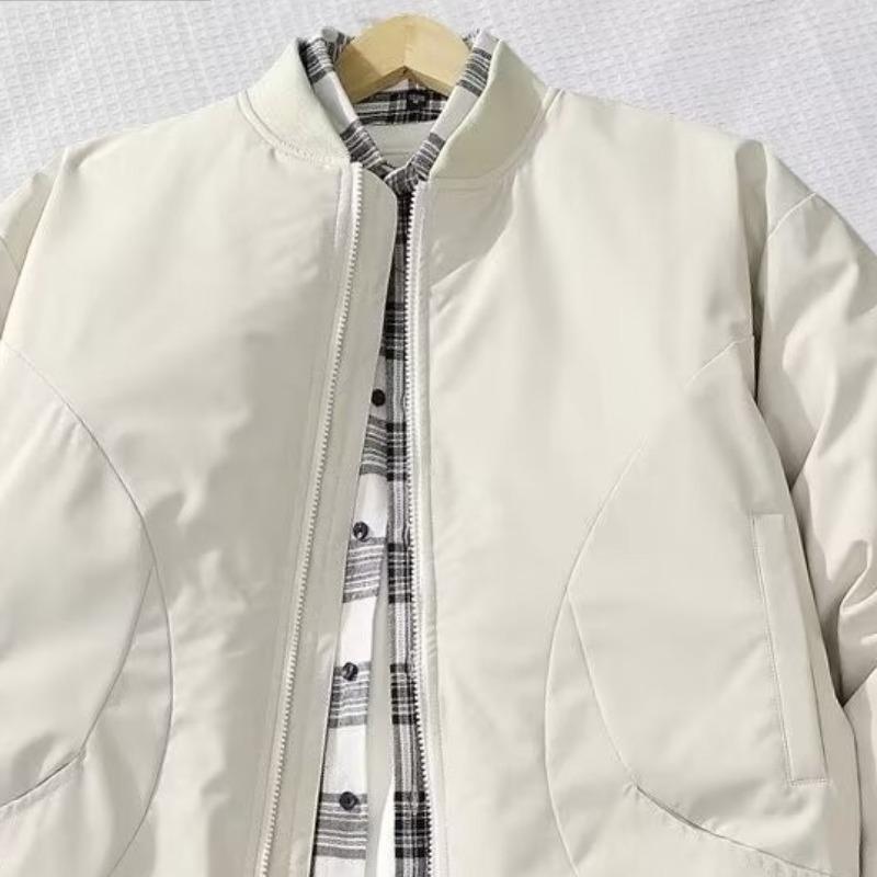 Men's 2025 Hong Kong Style Loose-Fit Baseball Jacket - Trendy, High-Quality, Rascally Handsome Spring/Autumn Fashion.