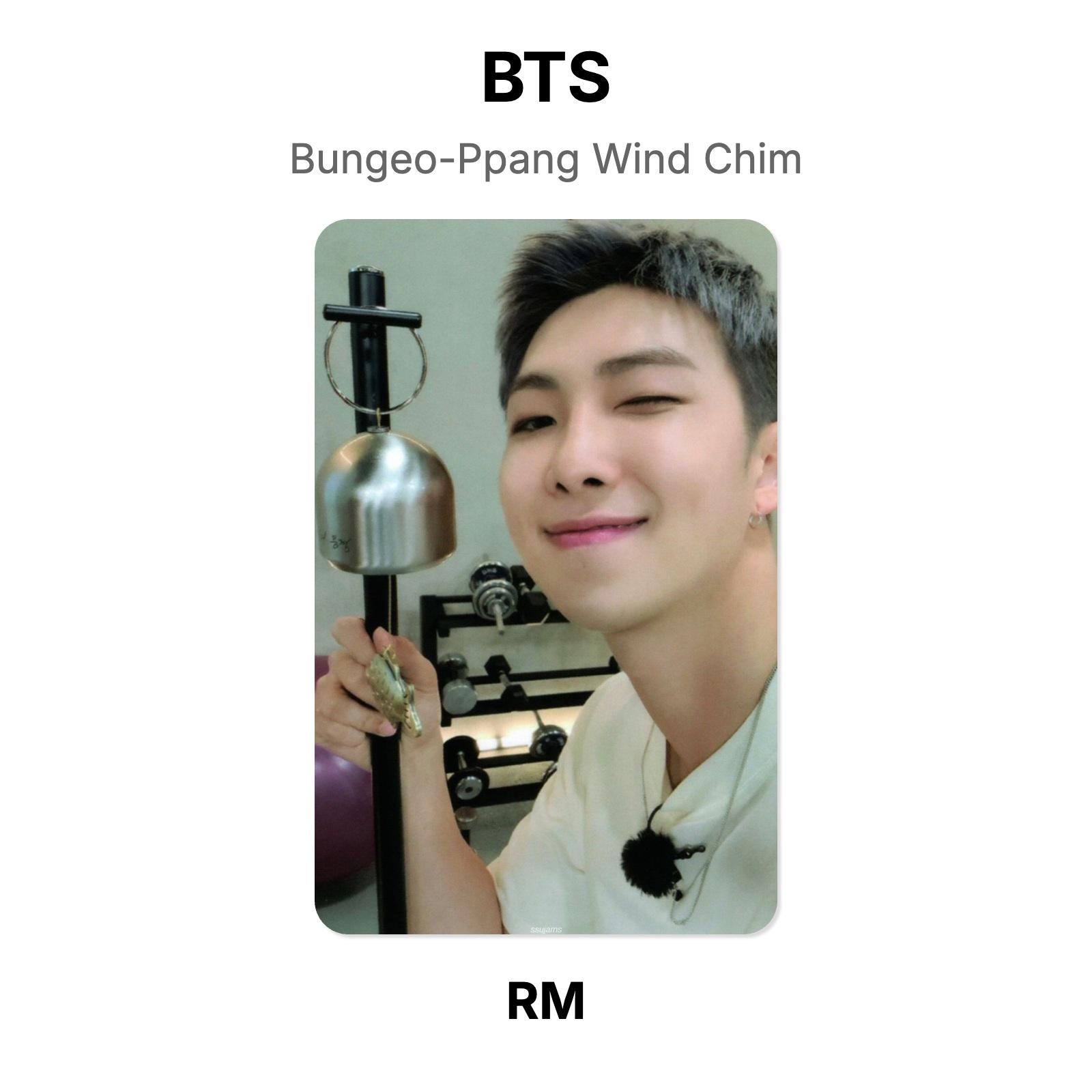 BTS RM Bungeo-Ppang Wind Chim Official Photocard RM