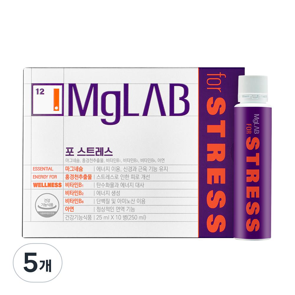 Maglab for Stress 250ml 5 Pcs