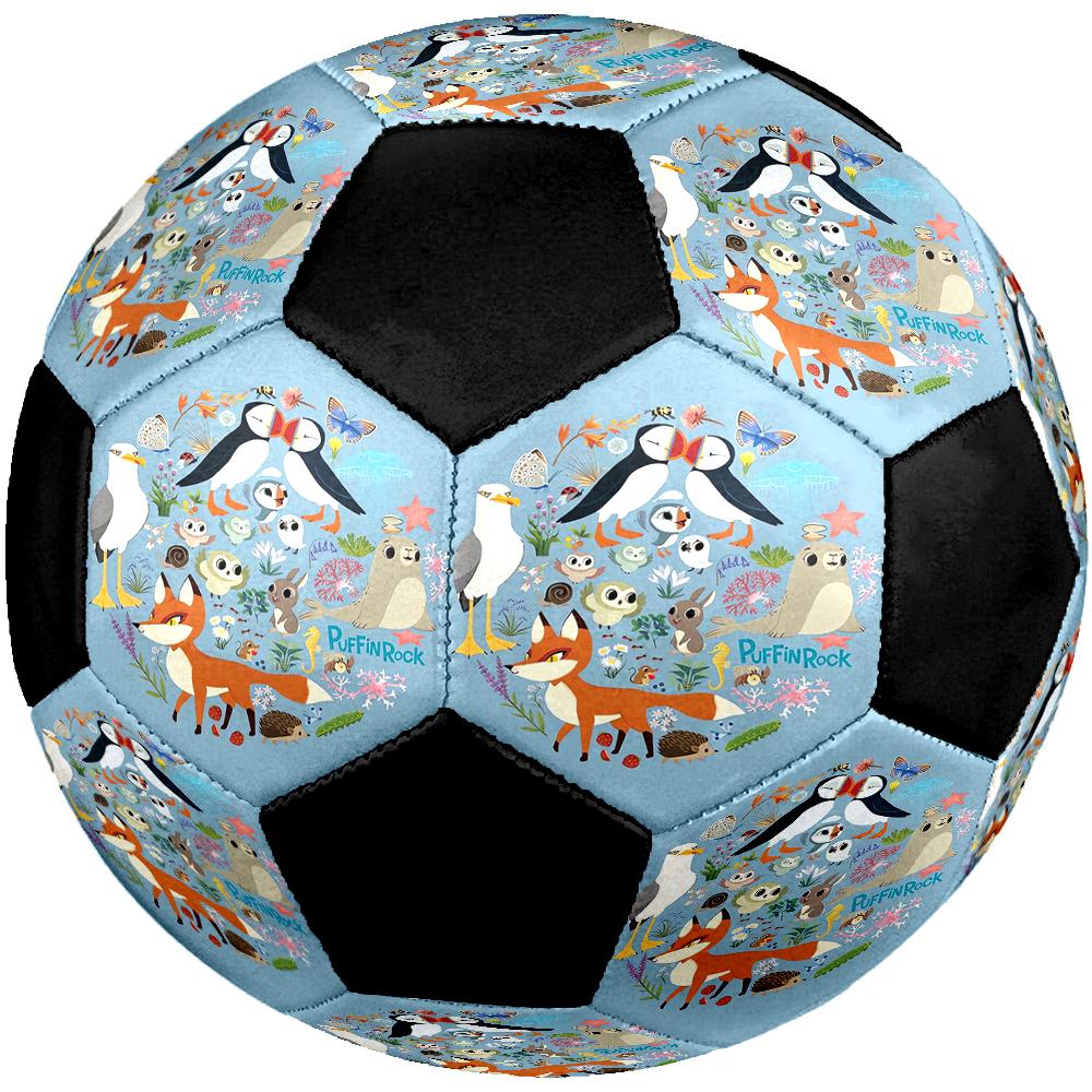Puffin Rock Theme Size 5 Soccer Ball, Suitable for Both Indoor and Outdoor Matches, a Gift Suitable for Everyone.
