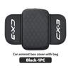 For Mazda Car Center Console Protector Cover Leather Armrest Box Cushion Pad CX5 MX5 CX7 Axela MS CX30 CX90 CX60 CX50 2 3 6 5