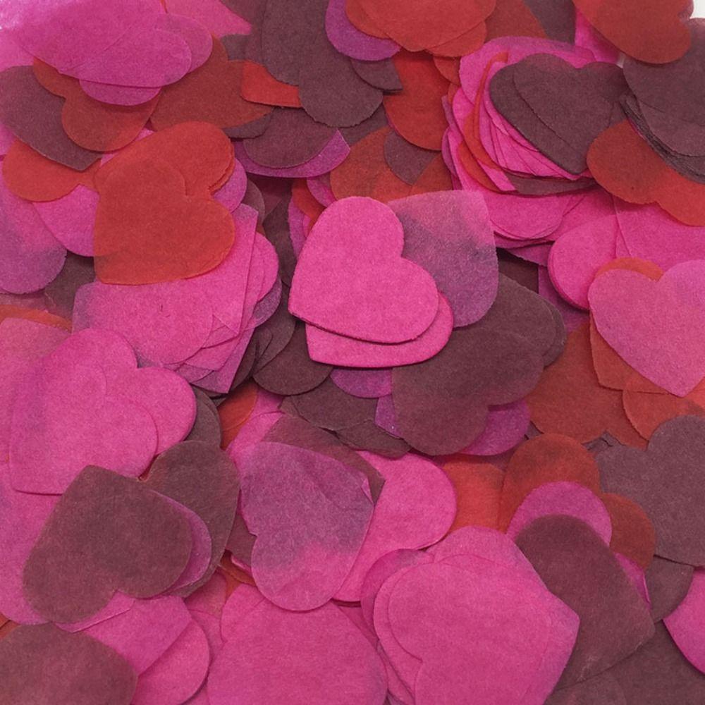 Party Heart Shape Table Decoration Home Decor Balloon Filler Confetti Tissue Paper Party Supplies