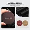 2Pcs Car Cup Holder Anti Slip Insert Coasters Pads Decoration For Mercedes Benz AMG C180 C300 W124 W176 W177 C200 C260 GLC CLE PI1