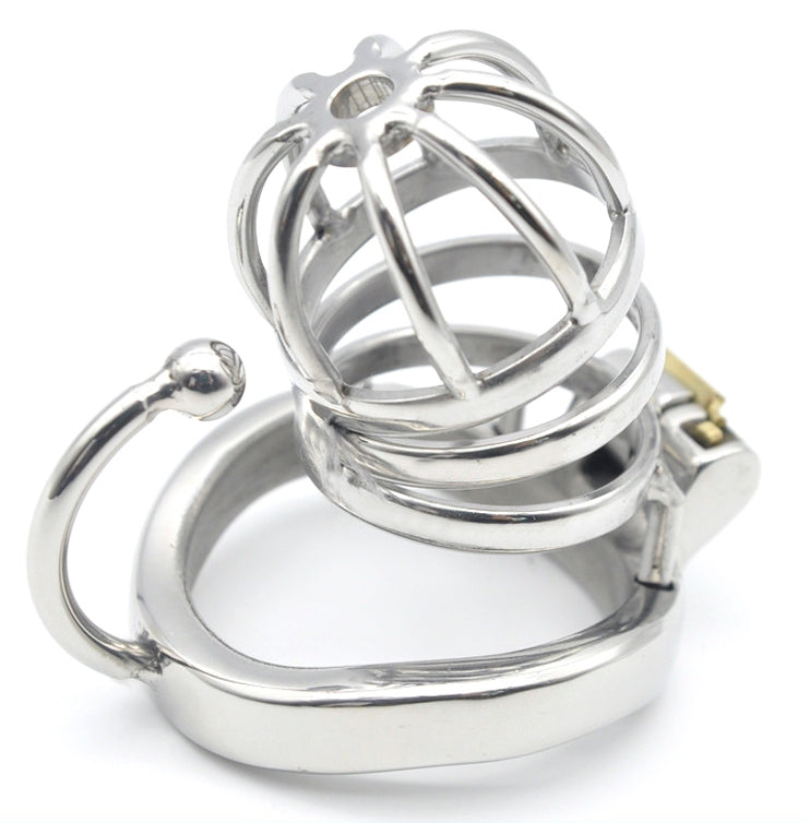Hooky Metal Chastity Cage 7.5 X 3.3cm - CockLock - Chastity Cages