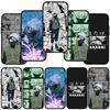 Case for iPhone 17 15 16 Plus Xiaomi Poco X7 X6 F8 F7 C85 C75 C71 Redmi Note 14 12 11 13 Pro Max A4 14C 13C 15C Narutos Silicone Kakashi Hatake Cover